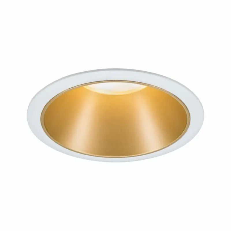 Paulmann Einbaulechte Cole GU10 max. 10W Weiß/Gold matt Mega-Angebot