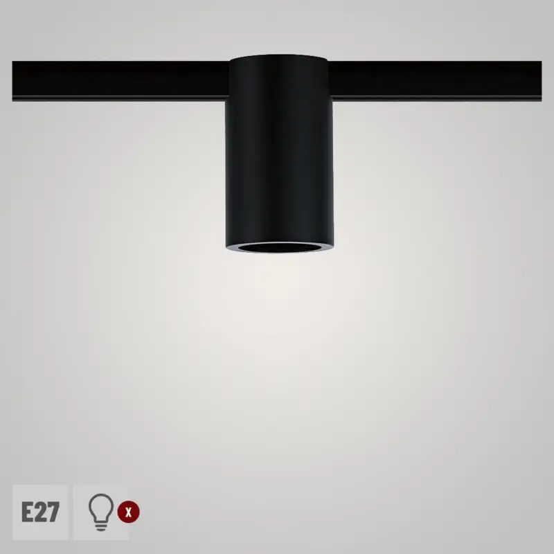 Direkt Vom Hersteller Paulmann URail Schienenspot Ceiling Socket E27 max. 20W schwarz