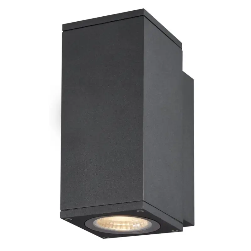 SLV ENOLA SQUARE S single Outdoor LED Wandaufbauleuchte anthrazit CCT 3000/4000K Schneller Versand