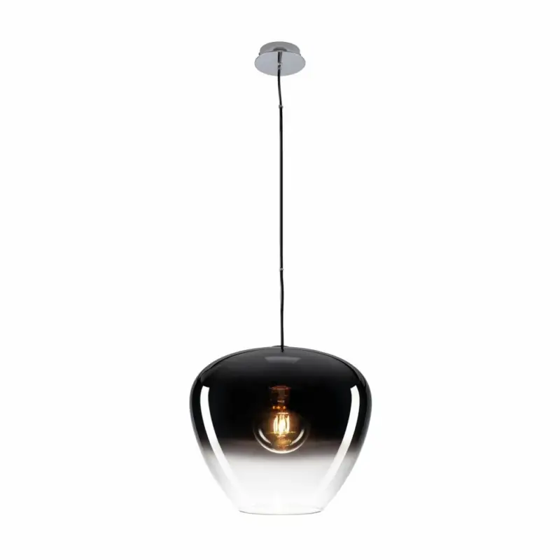 Preis Gesenkt SLV PANTILO CONVEX 40 Pendelleuchte E27 chrom Glas 150cm