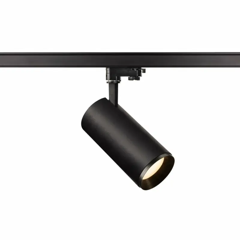 SLV 3~ NUMINOS PHASE L, 3 Phasen System Leuchte schwarz/schwarz 3000K 36° Highlight