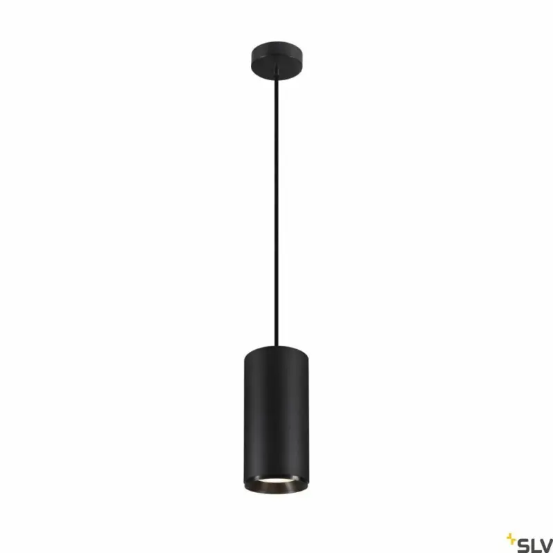 SLV NUMINOS® XL PHASE, Pendelleuchte schwarz 36W 4000K 36° Garantierte Lieferung