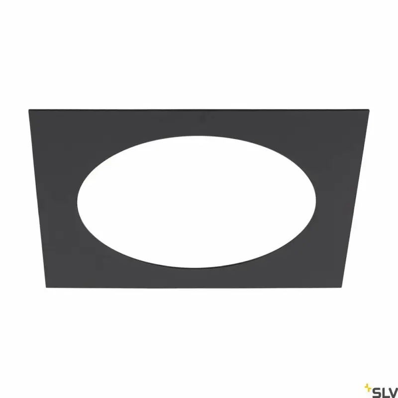 Preisknaller SLV Numinos® XL Einbaurahmen, eckig 240/180mm schwarz