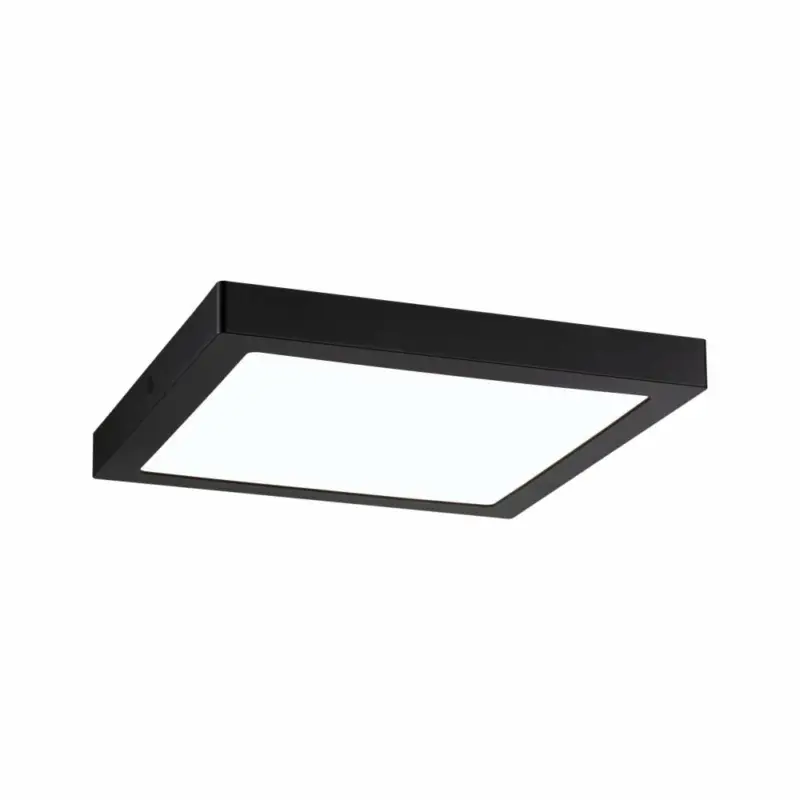 Paulmann LED Panel Abiaeckig 300x300mm 4000K Schwarz Knallerangebot