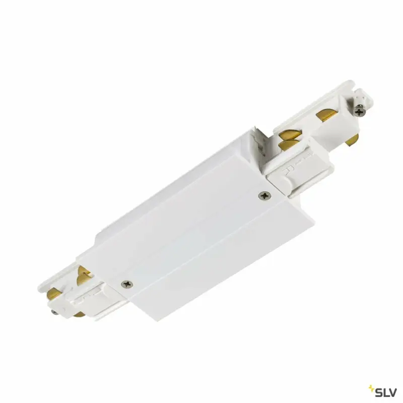 SLV Längsverbinder, für S-TRACK 3-Phasen-Einbauschiene, weiß, DALI Aktuell