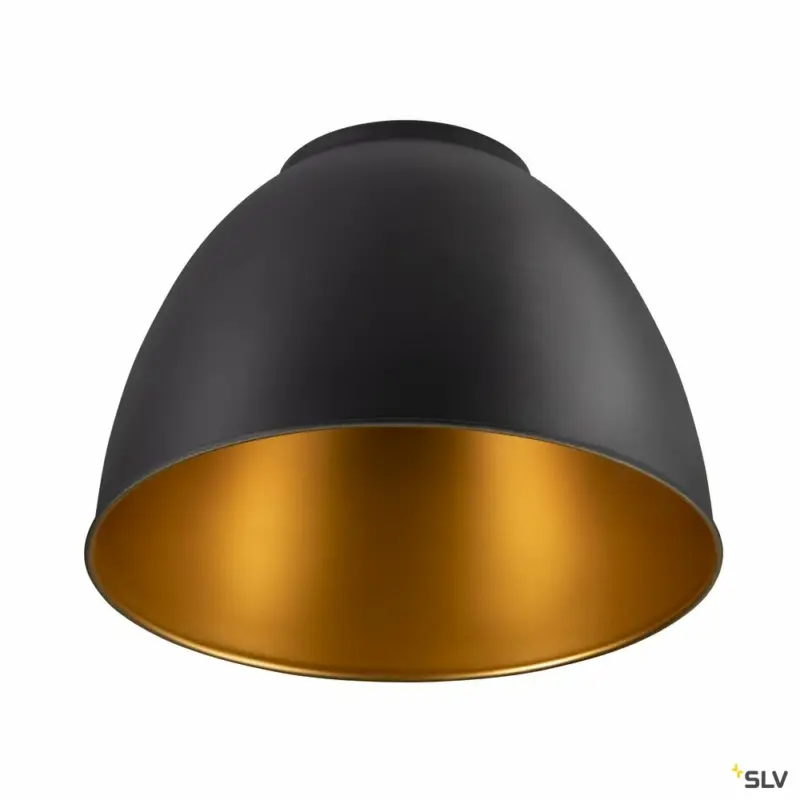 Schneller Versand SLV PARA DOME, Leuchtenschirm aluminium black/gold