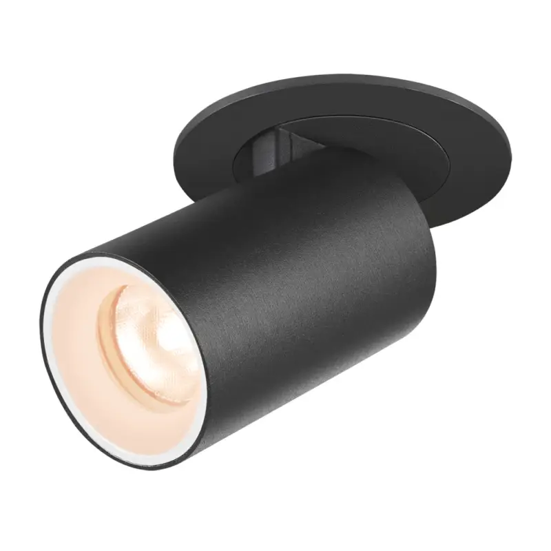 SLV NUMINOS® PROJECTOR XS, Deckeneinbauleuchte, 2700 K, 20°, zylindrisch, schwarz / weiß Heißes Angebot