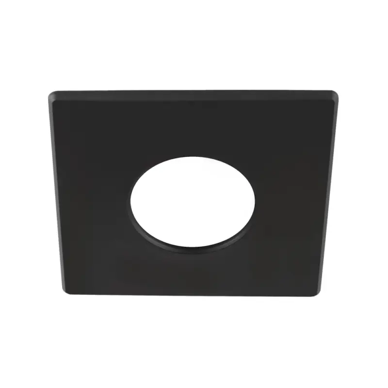 Must-Have SLV UNIVERSAL DOWNLIGHT Abdeckung, für Downlight IP65, eckig, schwarz