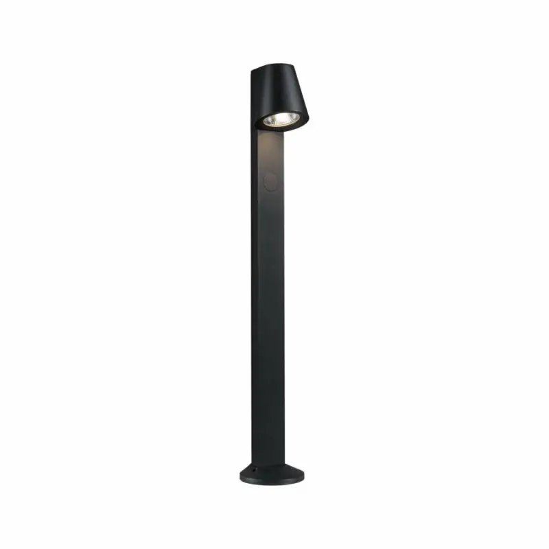 Paulmann LED Pollerleuchte Caissa Bewegungsmelder mit Hochfrequenz-SensorIP44793mm 3000K 9W 700lm 230V 65° AnthrazitAluminium Direkt Vom Hersteller