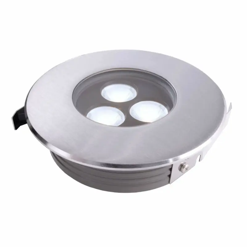 Deko-Light Bodeneinbauleuchte, Flat II 105 mm, 5,5 W, 6000 K, Silber, 220-240 V/AC, 50 / 60 Hz Kracherpreis