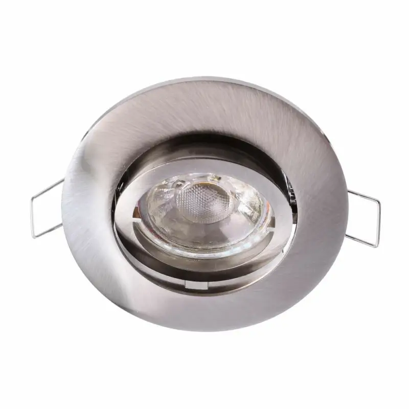 Deko-Light Deckeneinbauring, Alioth Rund, 1x max. 35 W MR16, Silber, Spannungskonstant, 12 V/AC/DC Finale Aktion