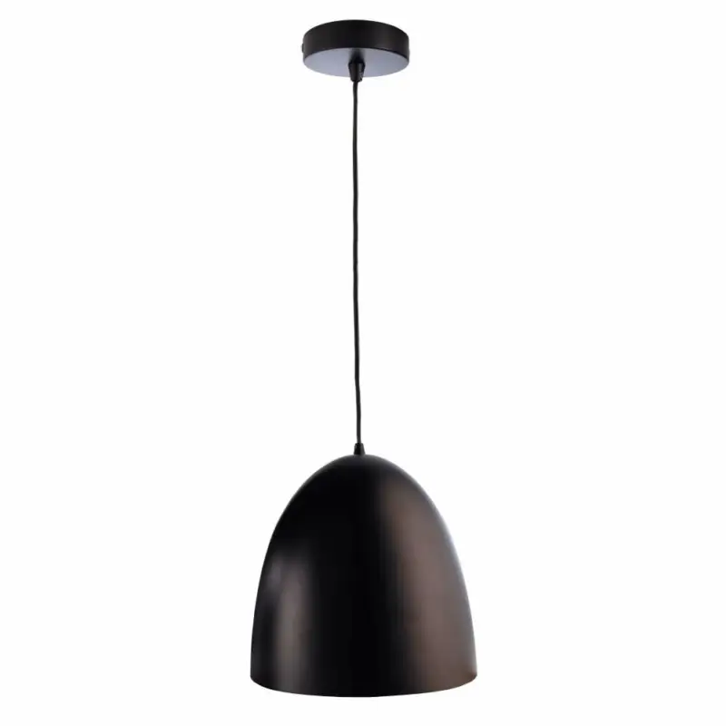 Abverkauf Deko-Light Pendelleuchte, Bell, 1x max. 40 W E27, Schwarz, 220-240 V/AC, 50 / 60 Hz
