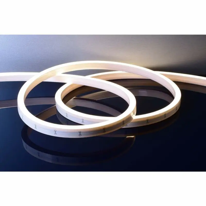 Abverkauf Deko-Light Stripe, D Flex Line Side-View, Neon, 24V-10W, 3000K, 5m, Silikon, Spannungskonstant, 24 V/DC