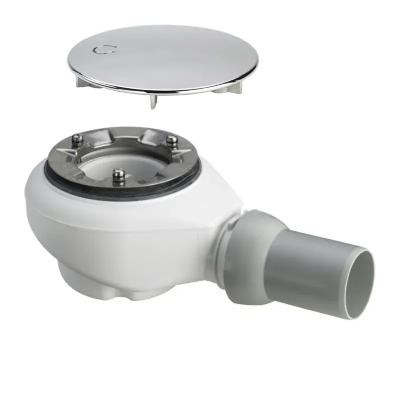 Schneller Versand Viega Ablaufgarnitur Modell 6960.1 „Tempoplex Plus“ 9 cm, mit Ablaufabdeckung als Set