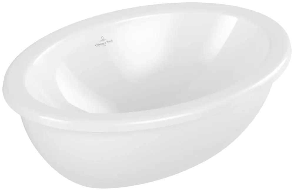 Villeroy & Boch Loop & Friends Unterbauwaschbecken 430x290mm oval, TitanCeram, Weiß Alpin Billig