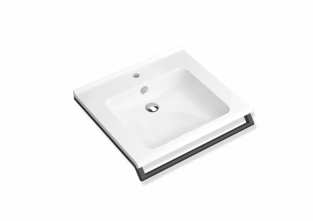 HEWI Waschtischset mit Haltegriff, alpinweiß Top-Angebot