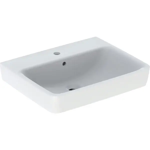 Top-Seller Wandwaschtisch „Renova Plan“, rechteckig 60 × 48 cm in weiß alpin