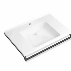 Sonderangebot HEWI Waschtischset mit Haltegriff, alpinweiß, 850x550 mm