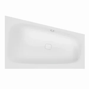 Markenprodukt Hoesch Badewanne „iSensi“ trapez 150 × 100 cm, rechts in Weiß