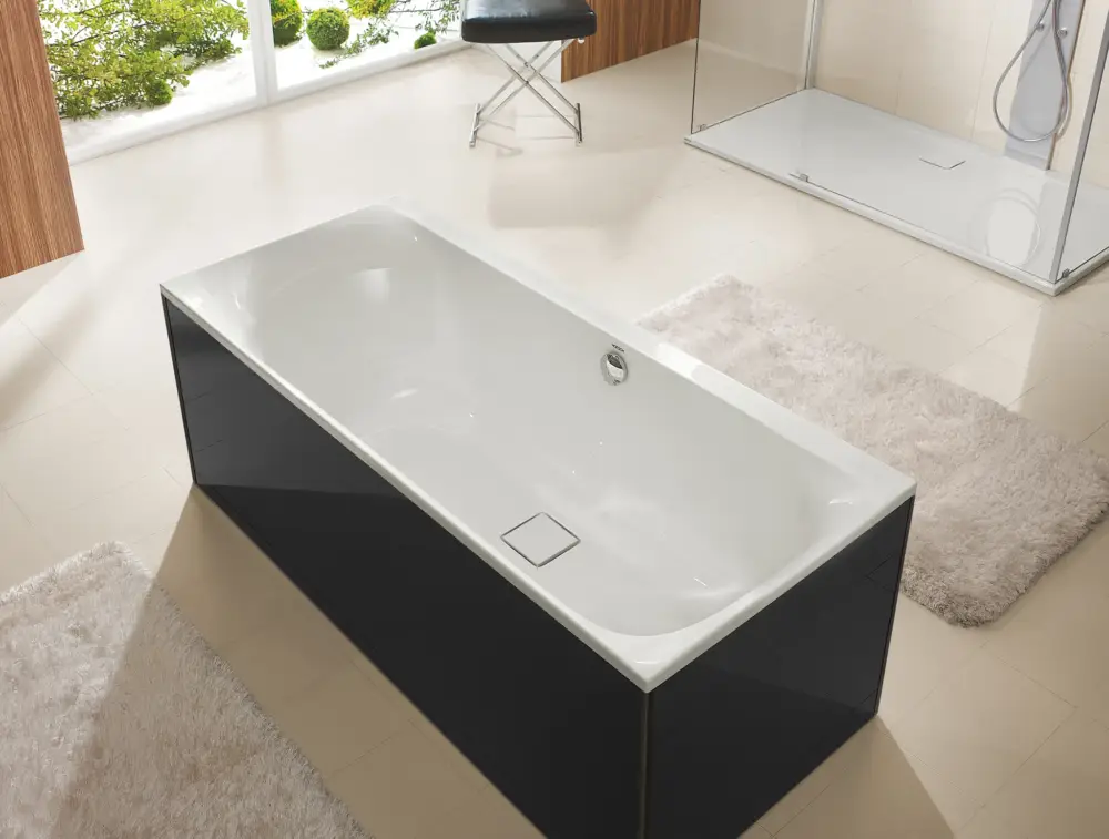 Hoesch Badewanne „Thasos“ rechteck 170 × 75 cm in Weiß Preis Gesenkt