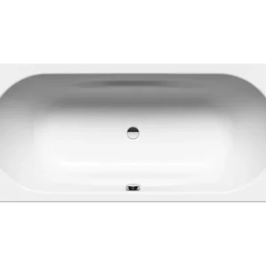Kaldewei VAIO DUO Badewanne, alpinweiß, 1800x800 mm, mit integrierten Armlehnen und mittigem Ab-/Überlauf Zertifiziert