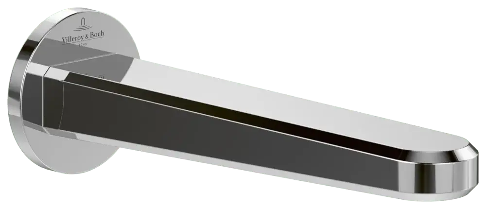 Villeroy & Boch Badewannenauslauf Vea, eckig, Chrom, 935 mm Höhe, 64 x 247 mm Maße Kracherpreis