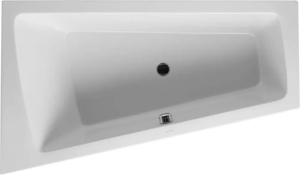 Knallerangebot Duravit Badewanne „Paiova“ sonderform 1700 × 1000 mm, links in Weiß
