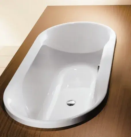 Sonderaktion Hoesch Badewanne „Spectra“ oval 170 × 80 cm in Weiß