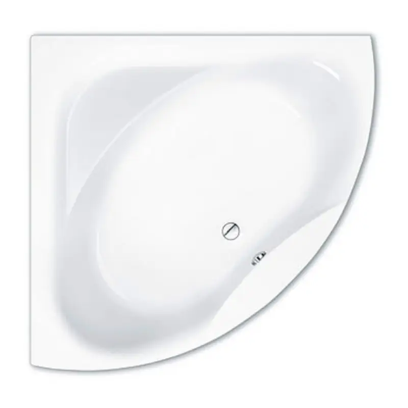 repaBAD Badewanne „Taurus“ eck 1500 × 1500 mm in Weiß Expressversand