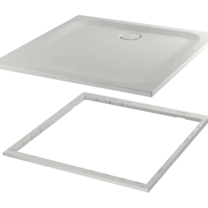Bette quadrat Duschwanne „BetteUltra“ 850 × 850 mm ohne Oberflächenbeschichtung, ohne Oberflächenveredelung, mit Minimum-Wannenträger, in Weiß Begrenztes Angebot