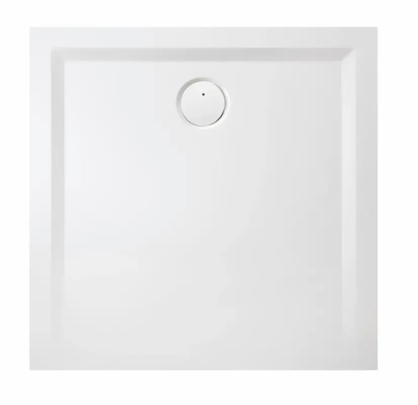 Must-Have Duschwanne „Muna S“ Quadrat 90 × 90 cm in Weiß Matt
