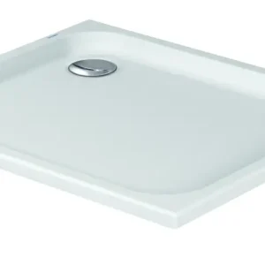Duravit rechteck Duschwanne „D-Code“ 100 × 80 cm ohne Antislip, ohne Oberflächenveredelung, in Weiß Jetzt Bestellen