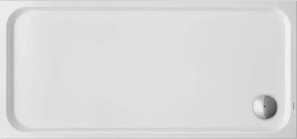 Duravit rechteck Duschwanne „D-Code“ 160 × 75 cm ohne Antislip, ohne Oberflächenveredelung, in Weiß Highlight