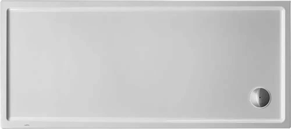Duravit rechteck Duschwanne „Starck Slimline“ 170 × 80 cm ohne Antislip, ohne Oberflächenveredelung, in Weiß Markenware