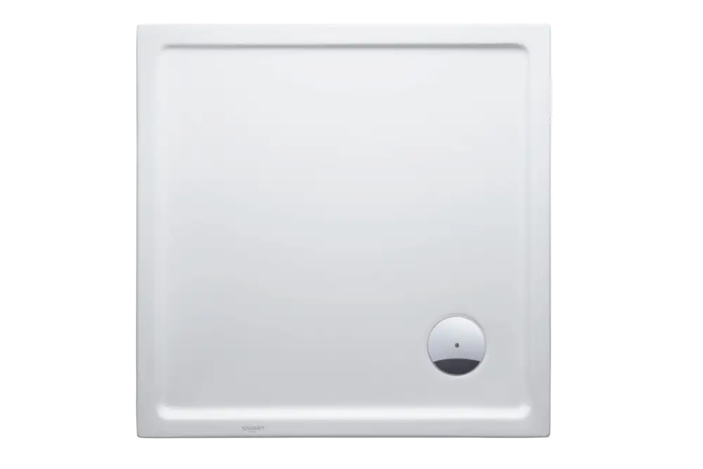 Gratis Versand Duravit quadrat Duschwanne „Starck Slimline“ 100 × 100 cm ohne Antislip, ohne Oberflächenveredelung, in Weiß