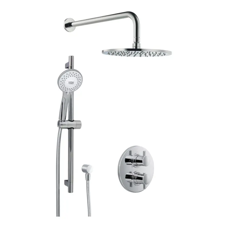 Rabatt HSK Shower-Set Armatur „Shower-Set“ 1.05 Rund in chrom