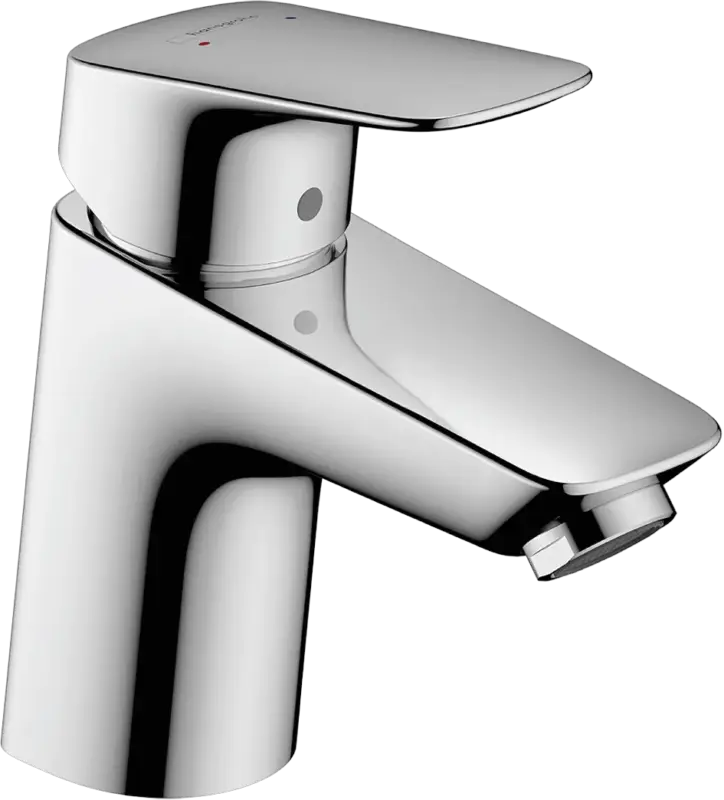 Hansgrohe Logis Einhebel-Waschtischmischer 70 mit Metall Zugstangen-Ablaufgarnitur, Chrom Bestseller