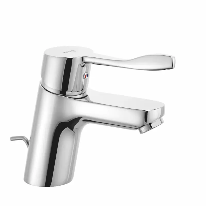 Top-Seller Kludi PURE&EASY CARE Waschtisch-Einhandmischer 70 mit Public Hebel 120mm chrom - 1-Loch Montage, DVGW-zugelassen