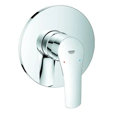 Beliebt Einhand-Brausebatterie Eurosmart 24042_3, Fertigmontageset für Rapido SmartBox, ohne Rohbau-Set