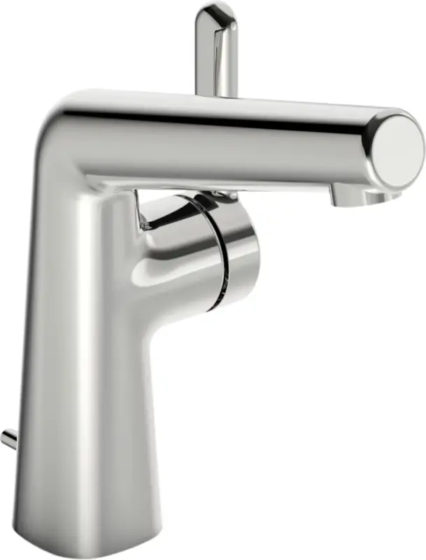 Sonderangebot HansaDESIGNO Style Waschtischarmatur 5189 Zugst.Ablgarn. Ausld. 130 mm DN15 Chrom