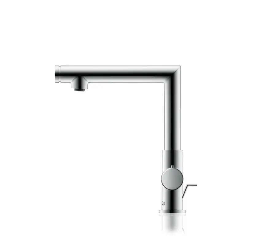 Neu Im Sortiment Hansgrohe AXOR Uno Waschtischmischer Select 220 mit Zugstangen-Ablaufgarnitur, Chrom