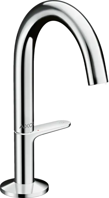 Hansgrohe AXOR One Waschtischmischer Select 140 mit Push-Open Ablaufgarnitur, Chrom Markenware