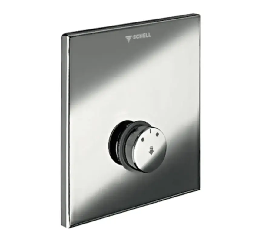 Zertifiziert Unterputz-Dusche LINUS D-SC-M, Mischwasser, Frontplatte, Frontplatte chrom