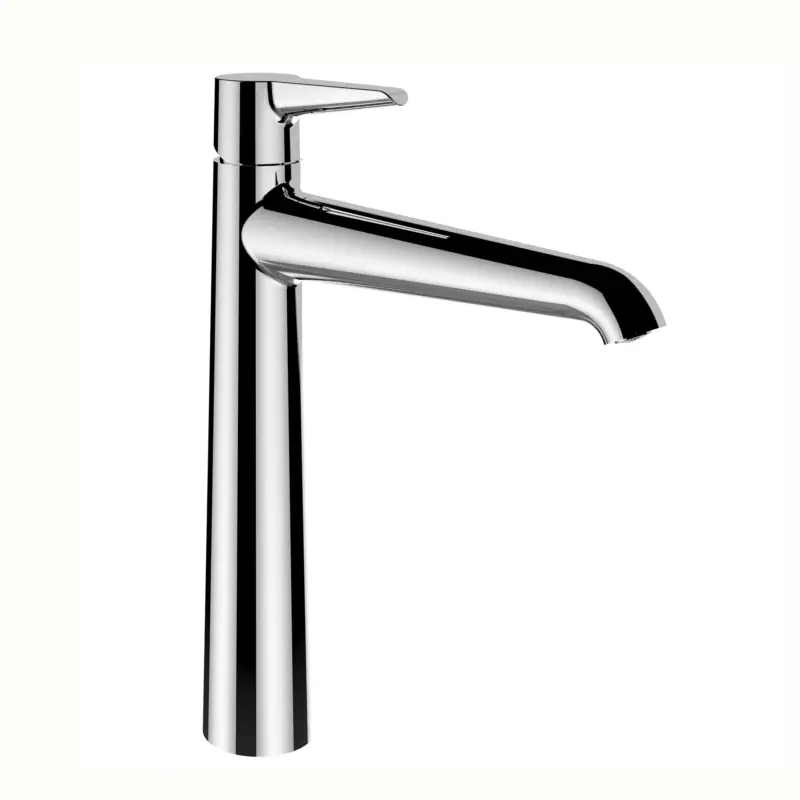 Einhebel-Waschtischmischer hohe Ausführung PURE Festauslauf Ausladung 190 mm Höhe: 302 mm ohne Ablventil chrom Schnäppchen