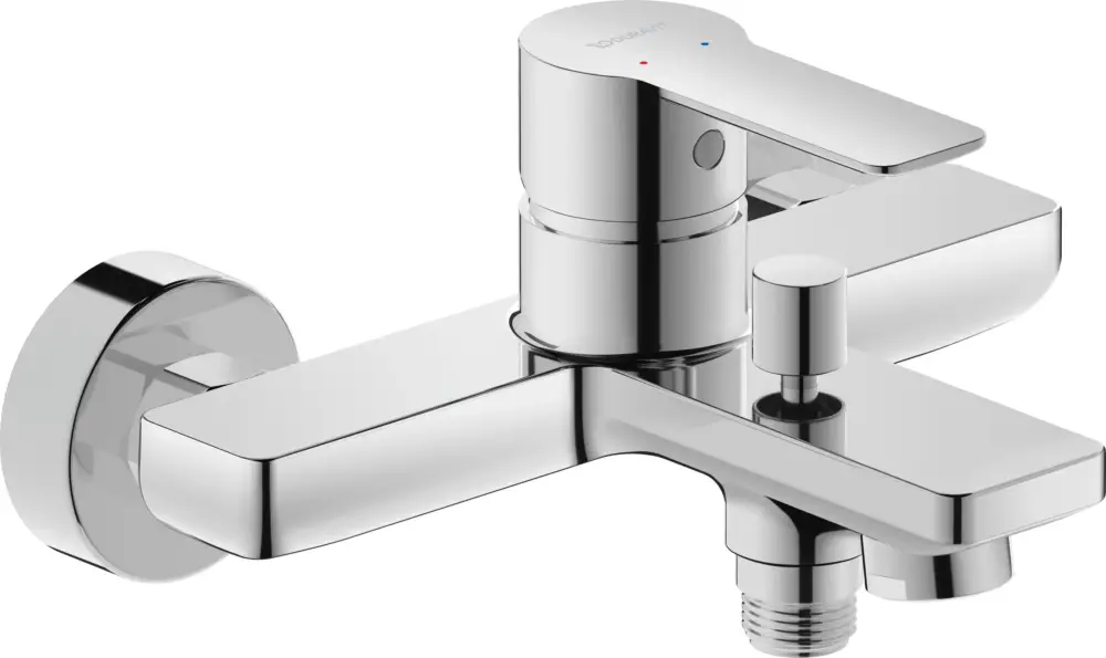 Preiswert D-Code Einhebel-Wannenmischer Aufputz Keramikmischsystem, Chrom HG