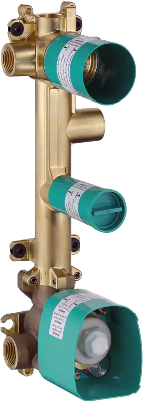 Wochenendangebot Hansgrohe AXOR Citterio E Grundkörper für Thermostatmodul 380⁄120 Unterputz 3 Verbraucher