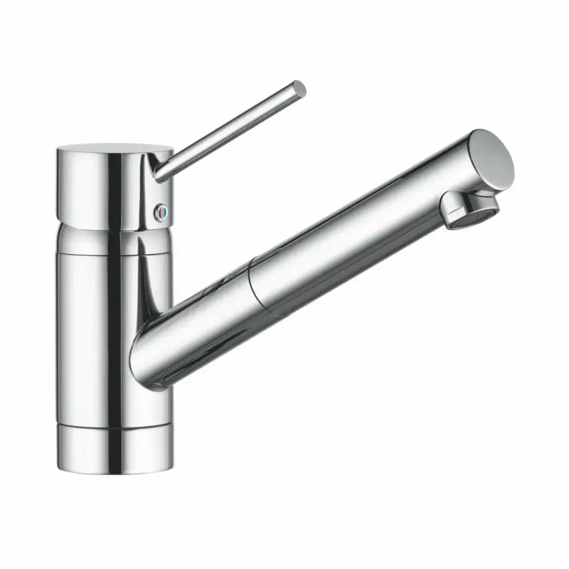 Kludi SCOPE Spültisch-Einhandmischer DN 15 mit herausziehbarem Auslauf chrom, Länge 480 mm, Höhe 142/177 mm, Bohrlochdurchmesser 35 mm Jetzt Bestellen