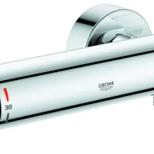 Thermostat-Brausebatterie Grohtherm 1000 Performance 34827, Wandmontage, eigensicher, Professional Edition Bestseller