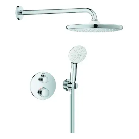 Solange Der Vorrat Reicht Grohe Unterputz-Armatur „Grohtherm“ in chrom