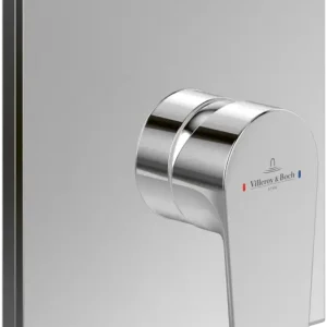 Markenprodukt Villeroy & Boch Liberty Unterputz-Einhebel-Armatur, eckig, verchromt, Höhe 215 mm, Breite 172 mm, Länge 180 mm
